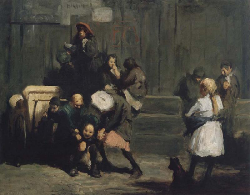 George Bellows Kids oil painting image